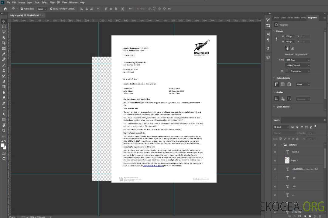Modèle de lettre d'approbation de visa pour la Nouvelle-Zélande aux formats Word et PDF template Modèle de lettre d'approbation de visa pour la Nouvelle-Zélande aux formats Word et PDF template